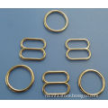 Metallic Bra ring and slider